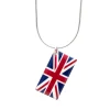Outlet Enamel Union Jack Pendant Necklace Jewellery & Pins