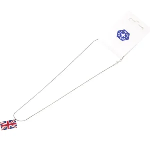 Outlet Enamel Union Jack Pendant Necklace Jewellery & Pins