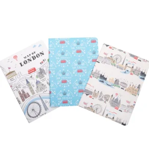 Discount London A6 Set Of 3 Notebooks Office & Stationery | London Gifts