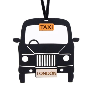 Sale Black Taxi Hanging Wooden Decoration Christmas Decorations | Christmas Decorations