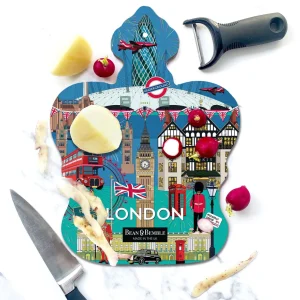 New Bean & Bemble London City Crown Shaped Cheeseboard London Gifts