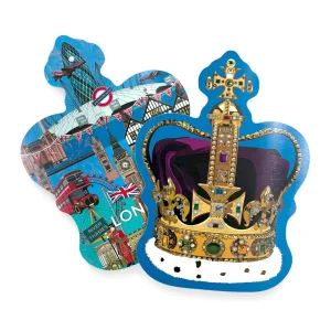 New Bean & Bemble London City Crown Shaped Cheeseboard London Gifts
