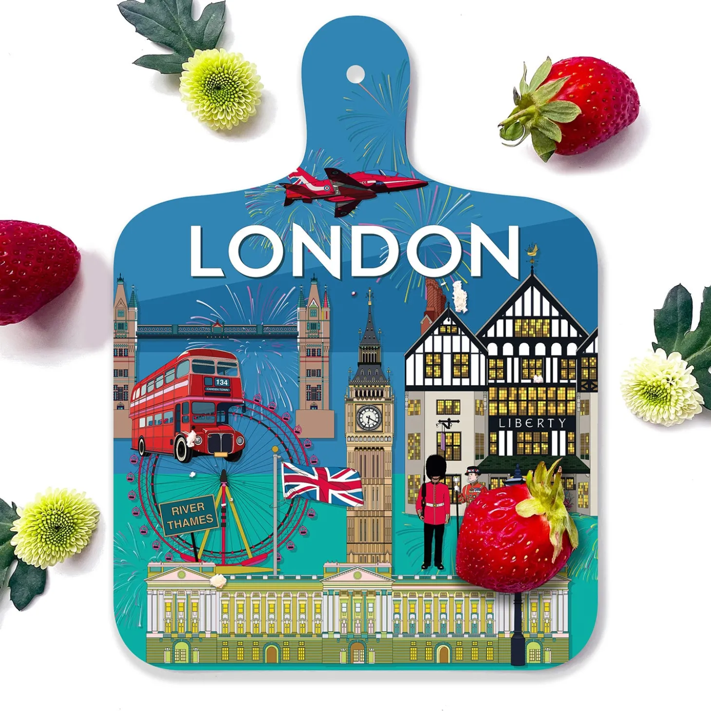 bean_amp_bemble_london_city_mini_chopping_board_0.webp Sale Bean & Bemble London City Mini Chopping Board London Gifts