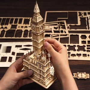 Flash Sale Big Ben 3D Wooden Puzzle by Rolife Kids Models And Puzzles | Toys