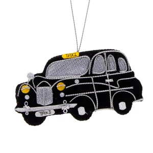 Cheap Black London Taxi Stitched Christmas Decoration Christmas Decorations | Christmas Decorations