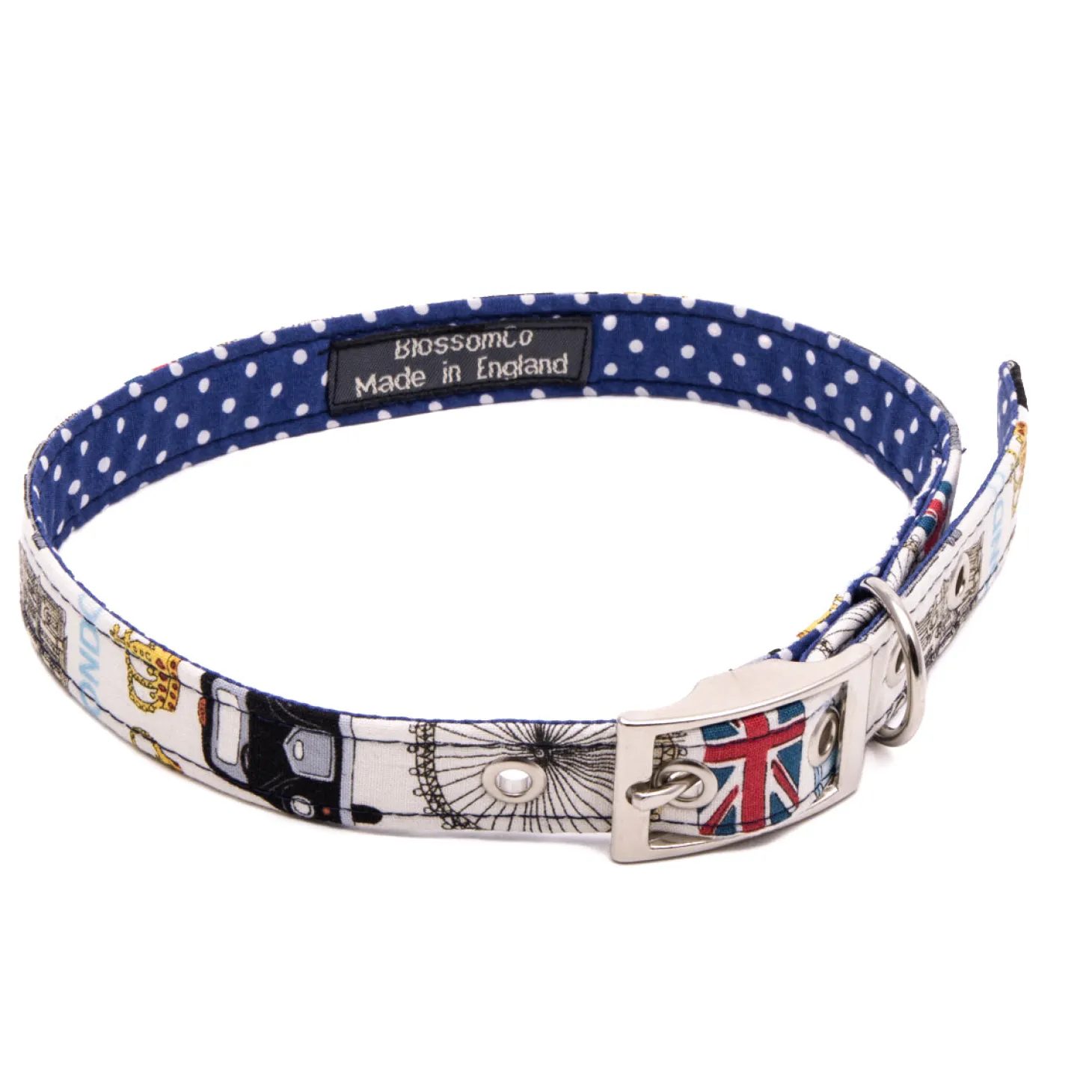 blossomco_love_london_dog_collar_0.webp Cheap Love London Dog Collar Dog Accessories | London Gifts