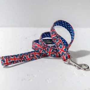 Hot Union Jack Dog Lead Dog Accessories
