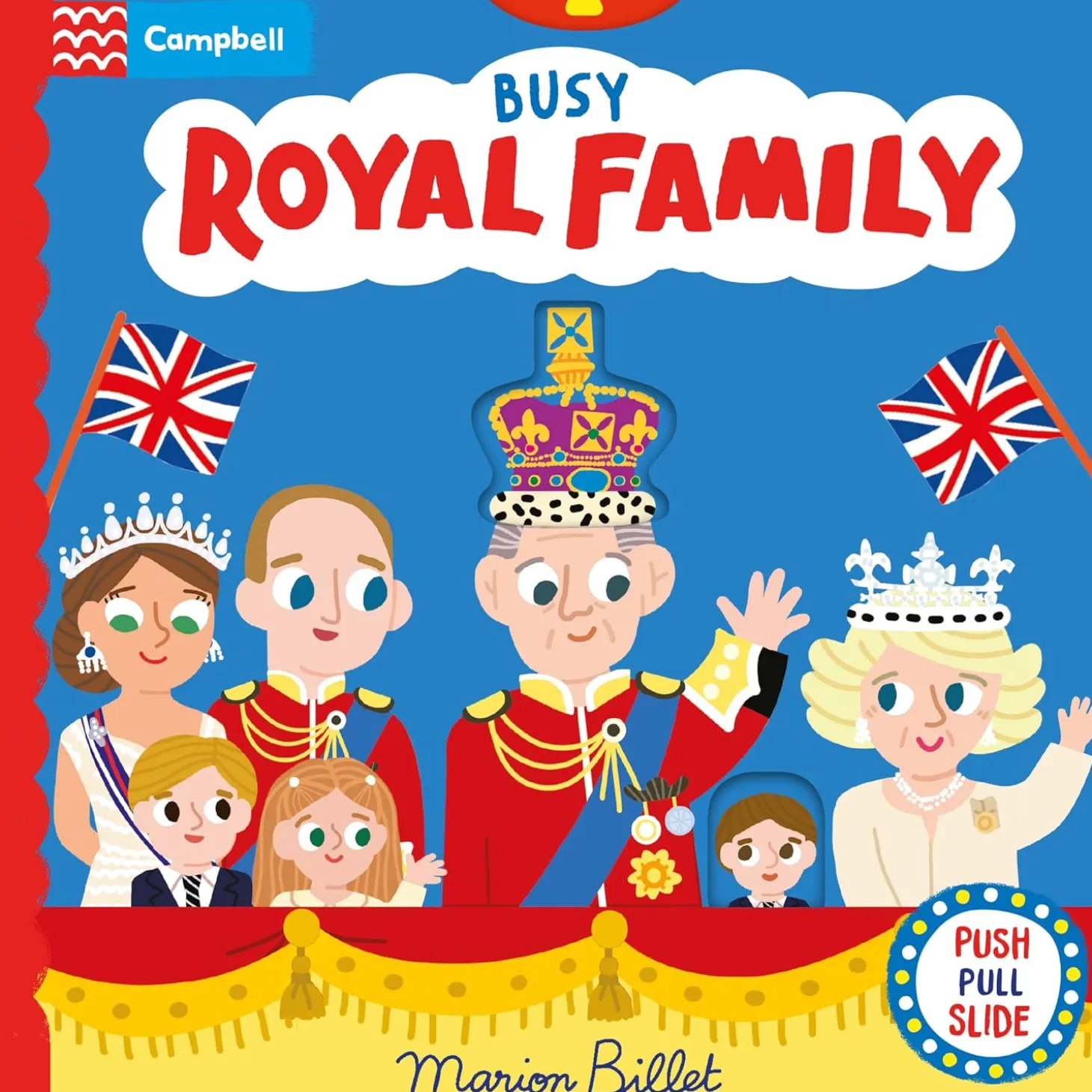 busy_royal_family_book_by_marion_billet_0.webp Clearance Busy Royal Family Book by Kids Marion Billet Books | Children's Books