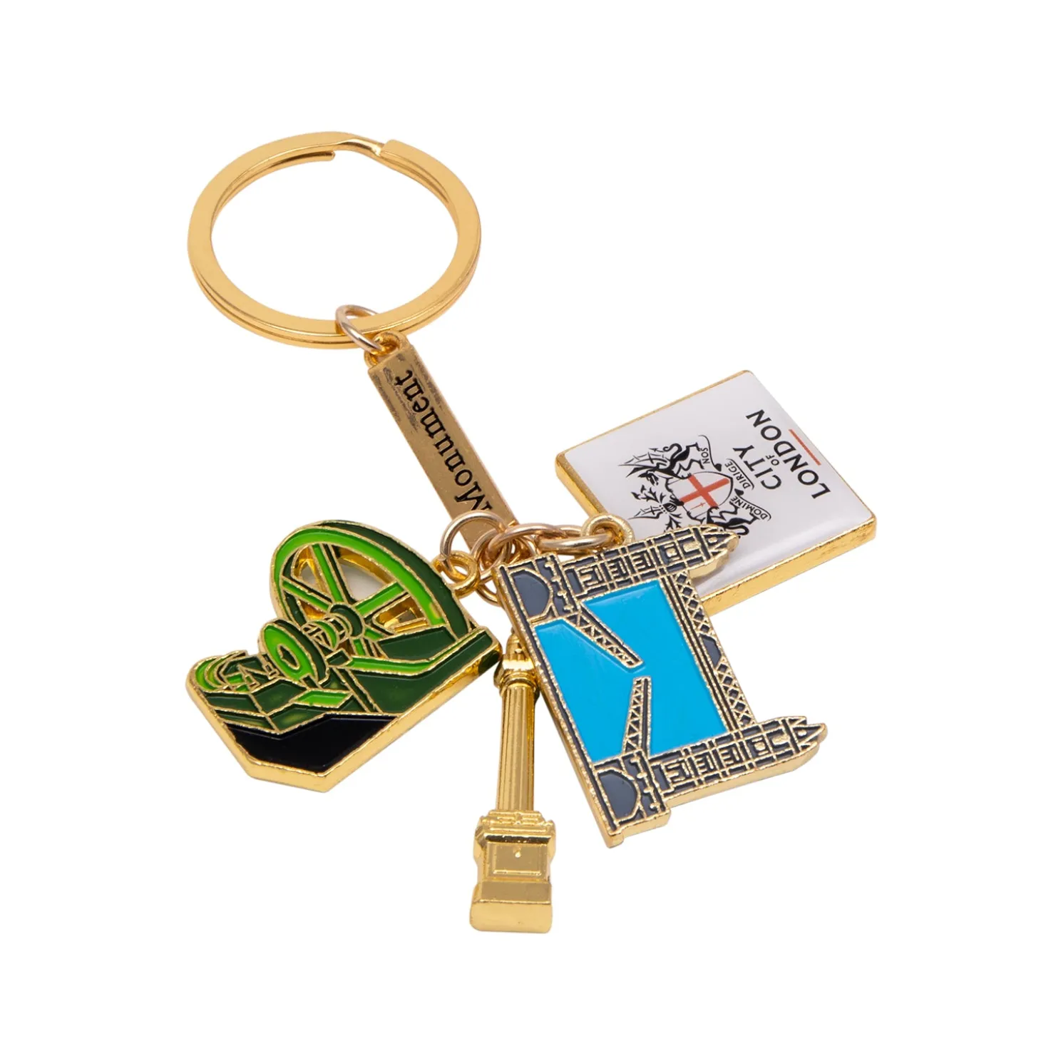 city_of_london__charm_keyring_0.webp Best Sale City Of London 4 Charm Keyring Keyrings | Tower Bridge Gifts
