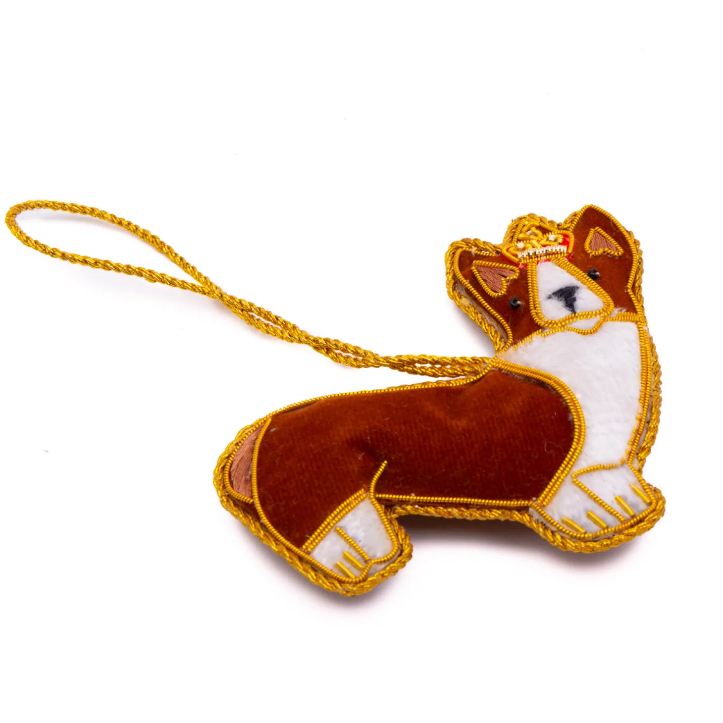 corgi_dog_stitched_christmas_decoration_1.webp Cheap Corgi Dog Stitched Christmas Decoration Christmas Decorations | Christmas Decorations
