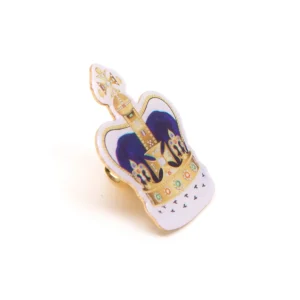 Online Coronation Crown Pin Badge Jewellery & Pins | Royal Gifts