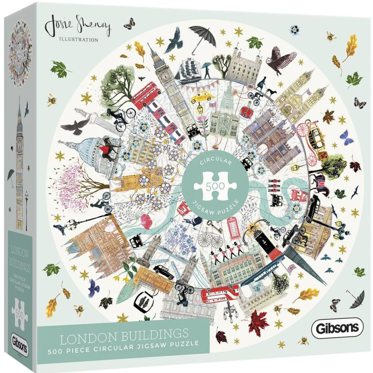 gibsons_london_buildings__piece_circular_puzzle__josie_shenoy_0.webp Online Gibsons London Buildings 500 Piece Circular Puzzle - Josie Shenoy Kids Models And Puzzles | Toys