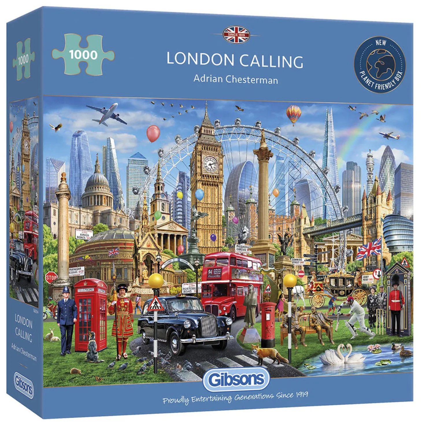 gibsons_london_calling__piece_jigsaw_puzzle_0.webp Cheap Gibsons London Calling 1000 Piece Jigsaw Puzzle Kids Models And Puzzles | Toys