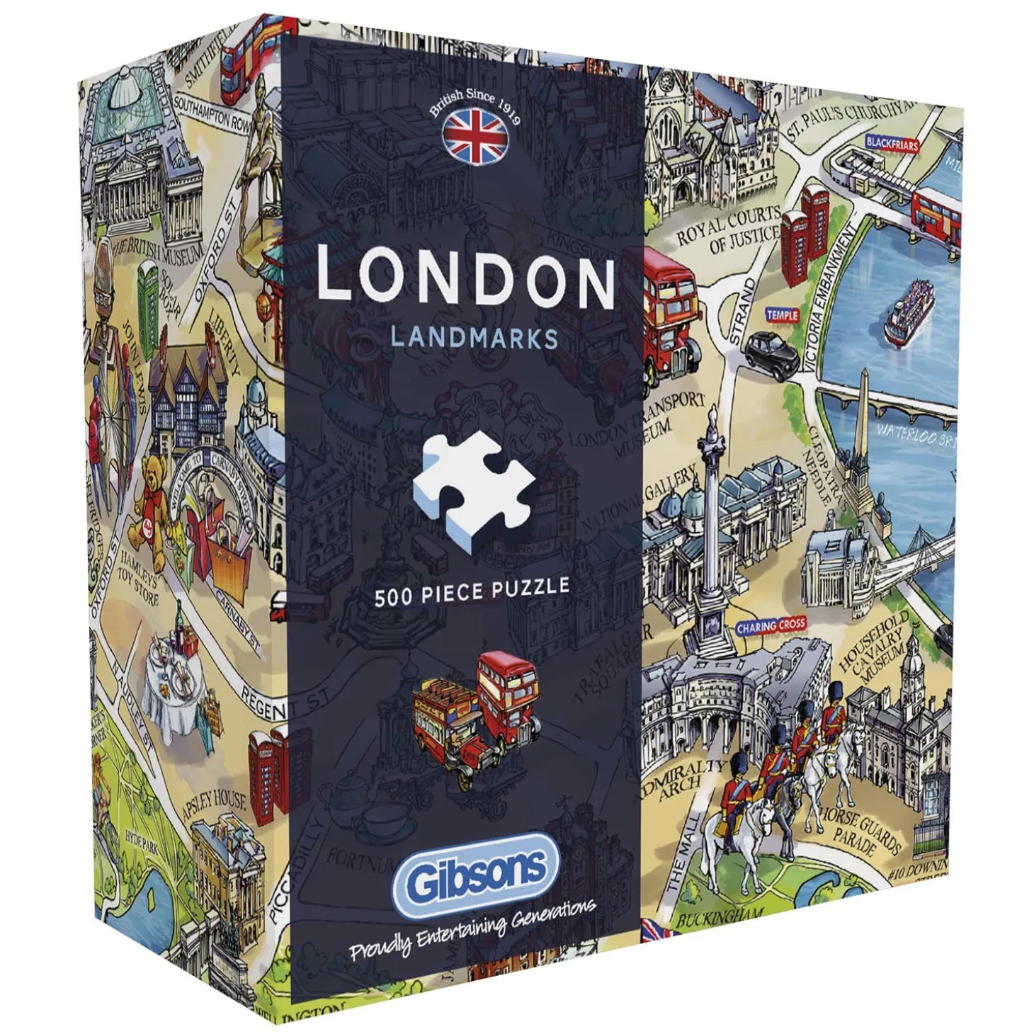 gibsons_london_landmarks__piece_puzzle_0-1.webp Outlet Gibsons London Landmarks 500 Piece Puzzle Kids Models And Puzzles | Toys