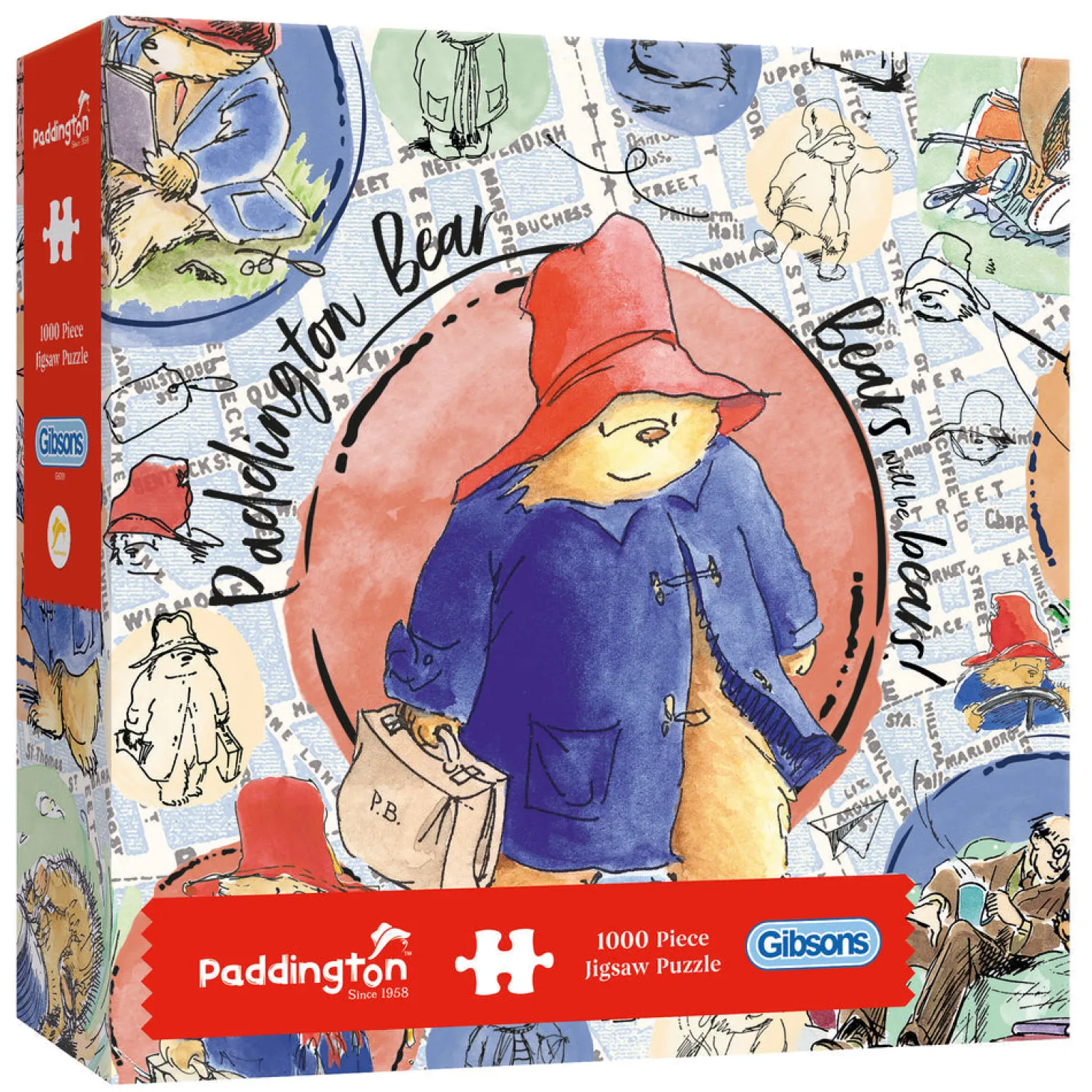 gibsons_paddington_bear__piece_puzzle_0.webp Fashion Gibsons 1000 Piece Puzzle Kids Models And Puzzles | Paddington Bear