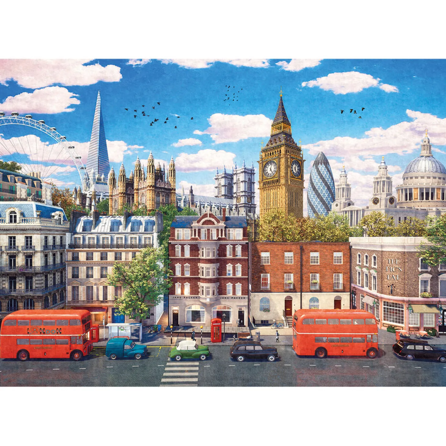 gibsons_streets_of_london__piece_jigsaw_puzzle_1.webp Cheap Gibsons Streets Of London 500 Piece Jigsaw Puzzle Kids Models And Puzzles | Toys