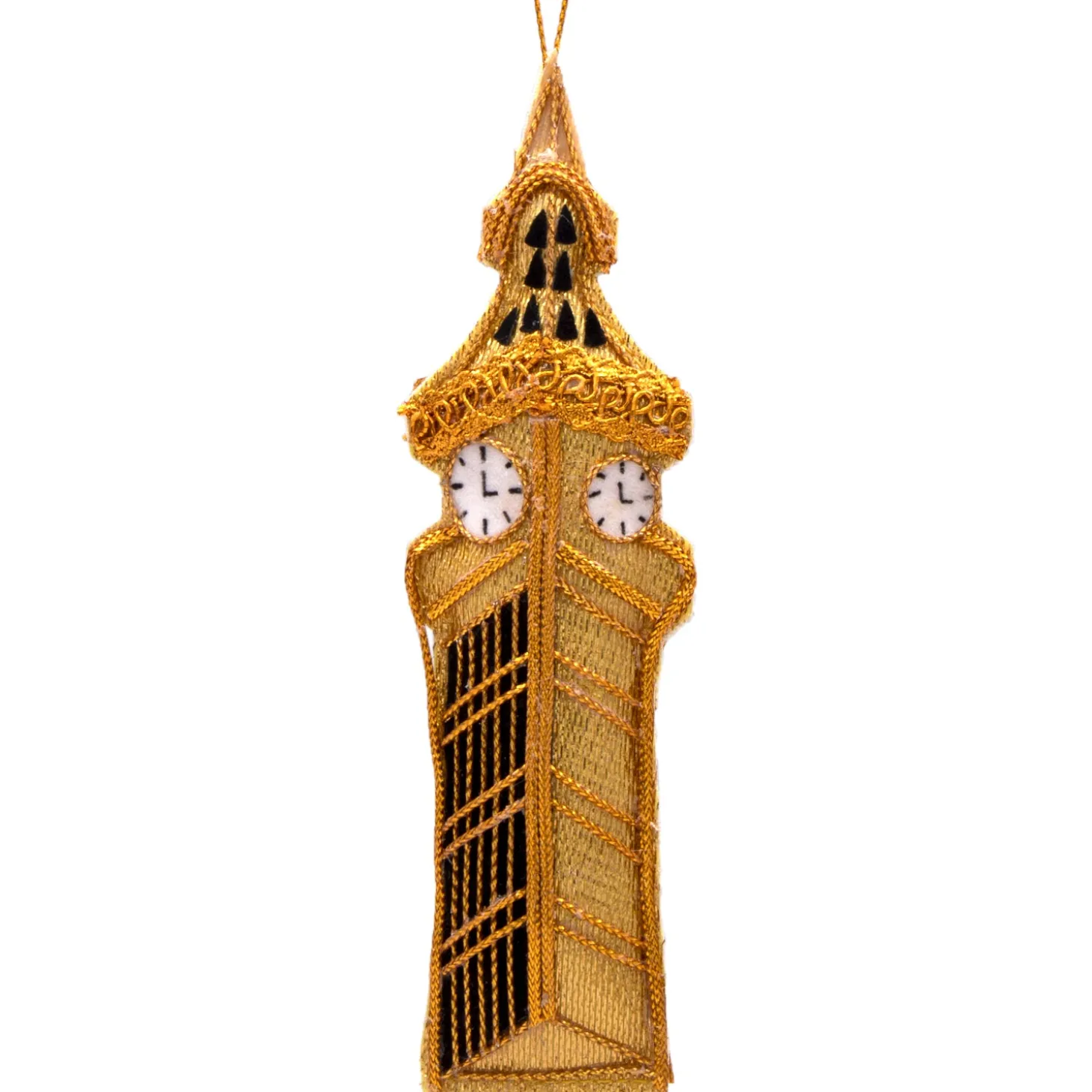 gold_big_ben_stitched_christmas_decoration_0.webp Best Gold Big Ben Stitched Christmas Decoration Christmas Decorations | Christmas Decorations