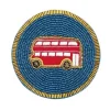 Shop Grace & Glory Beaded Coaster Bus Bags | Coasters