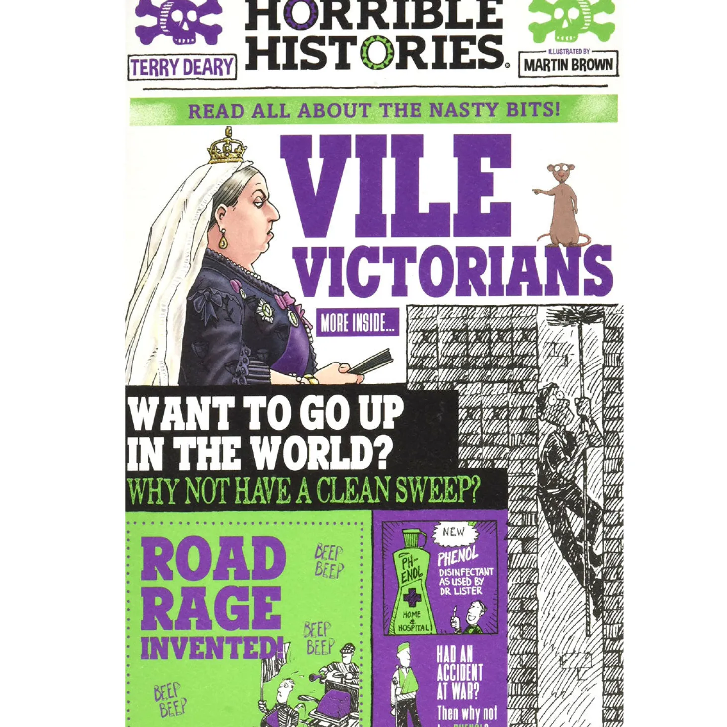horrible_histories_vile_victorians_book_newspaper_edition_0.webp Discount Vile Victorians Book (Newspaper Edition) Children's Books