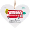 Best London Bus Ceramic Christmas Decoration Christmas Decorations | Christmas Decorations