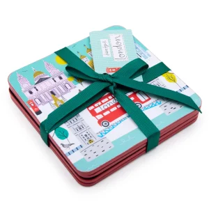 Cheap London Set of Four Coasters Coasters | London Gifts