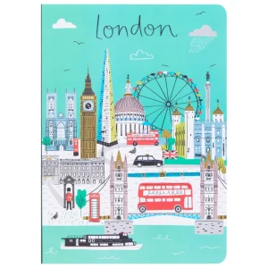 Best Sale London Skyline A5 Notebook Office & Stationery | London Gifts
