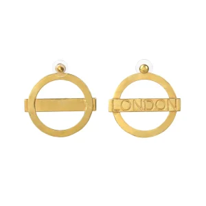 Cheap London Underground Hoop Earrings - Large Jewellery & Pins | Luxury Gifts