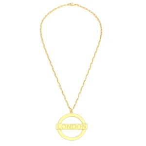 Clearance London Underground Pendant Necklace - Large Jewellery & Pins | Luxury Gifts