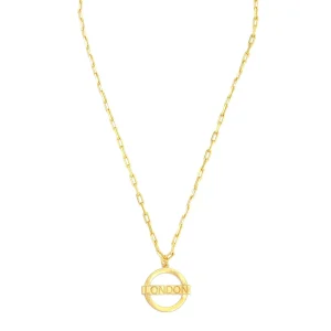 Best Sale London Underground Pendant Necklace - Small Jewellery & Pins | Luxury Gifts