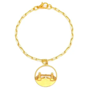 Online Tower Bridge Dangling Bracelet Jewellery & Pins | Luxury Gifts
