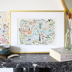 Best Sale Map Of London Print Prints & Posters | London Gifts