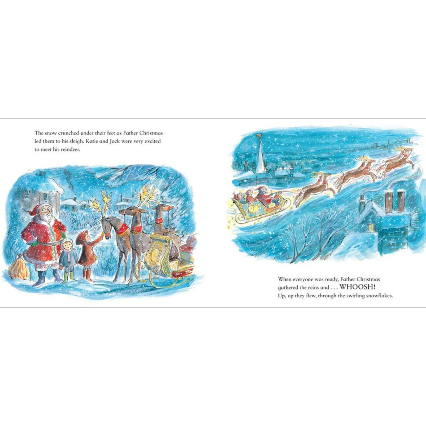 katies_london_christmas_book_by_james_mayhew_2.webp Cheap Katie's London Christmas Book By James Mayhew Children's Books | London Gifts