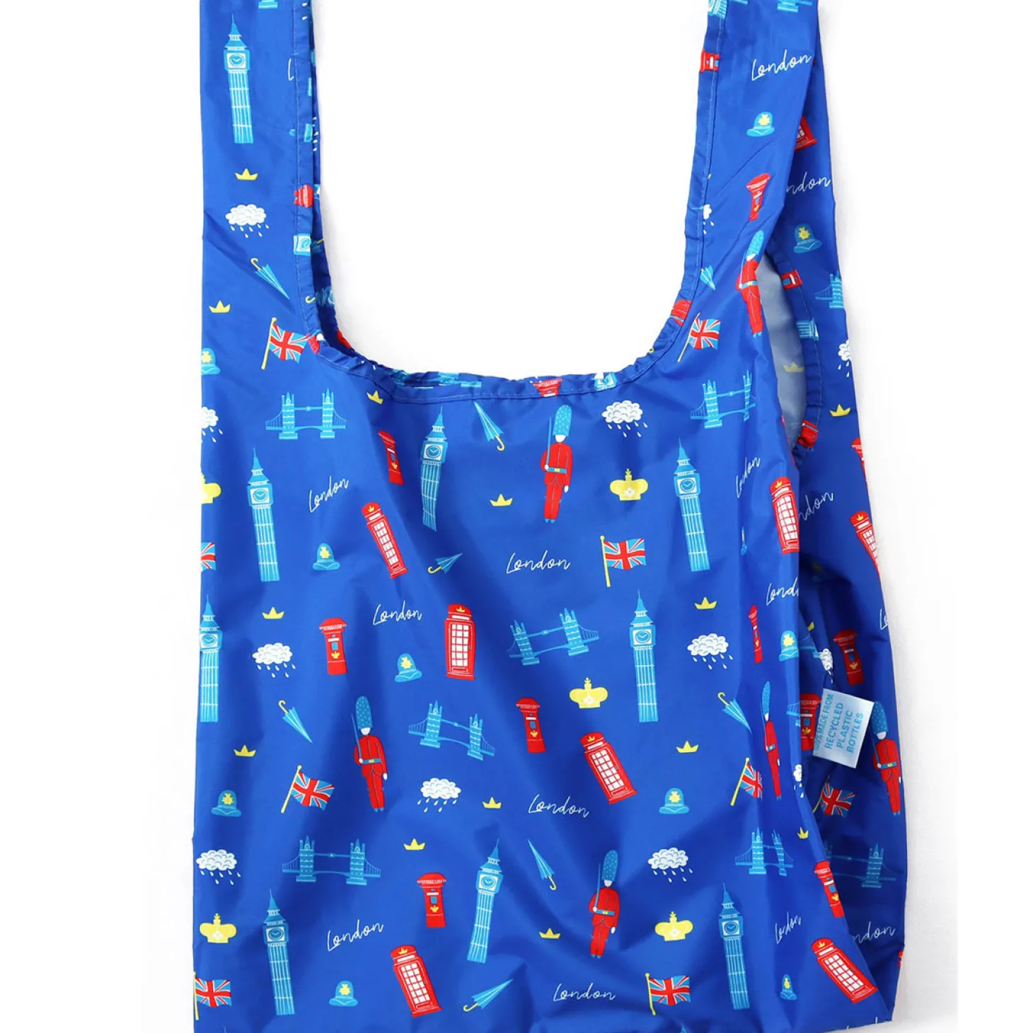 kind_bag_reusable_foldaway_tote__london_1.webp Hot Reusable Foldaway Tote - London Bags | Eco-friendly Gifts