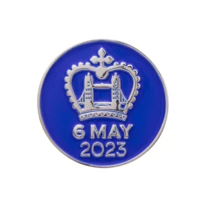 Clearance King Charles III Coronation Pin Badge - Exclusive Jewellery & Pins | Royal Gifts