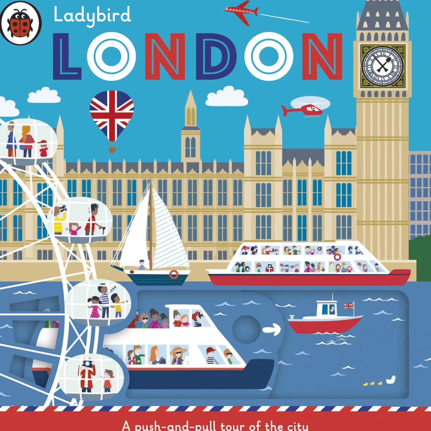 ladybird_london__push_and_pull_board_book_0.webp Cheap London - Push and Pull Board Book Children's Books | London Gifts