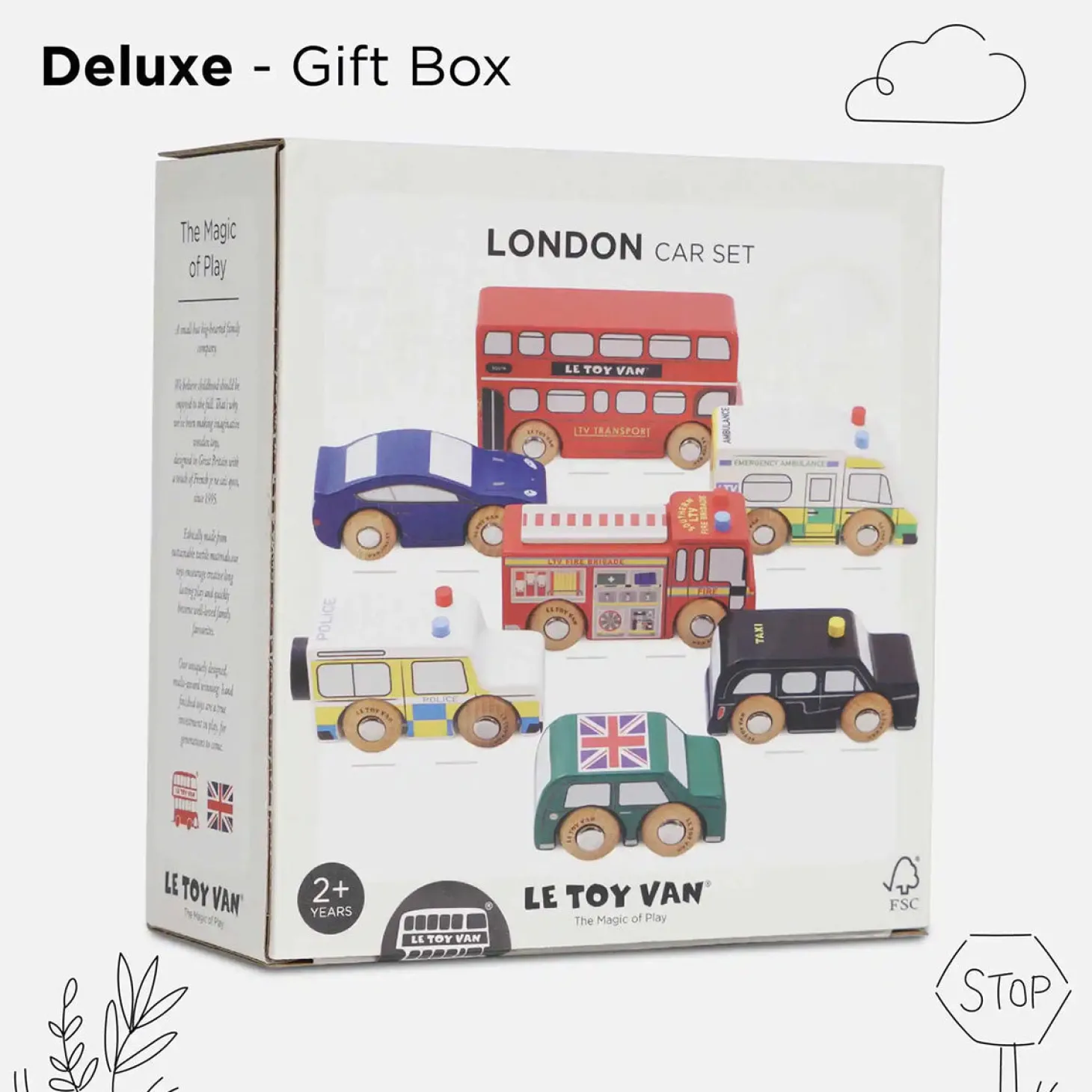 le_toy_van_london_car_set_wooden_toys_3.webp Best London Car Set Wooden Toys Kids Toys | Toys & Games