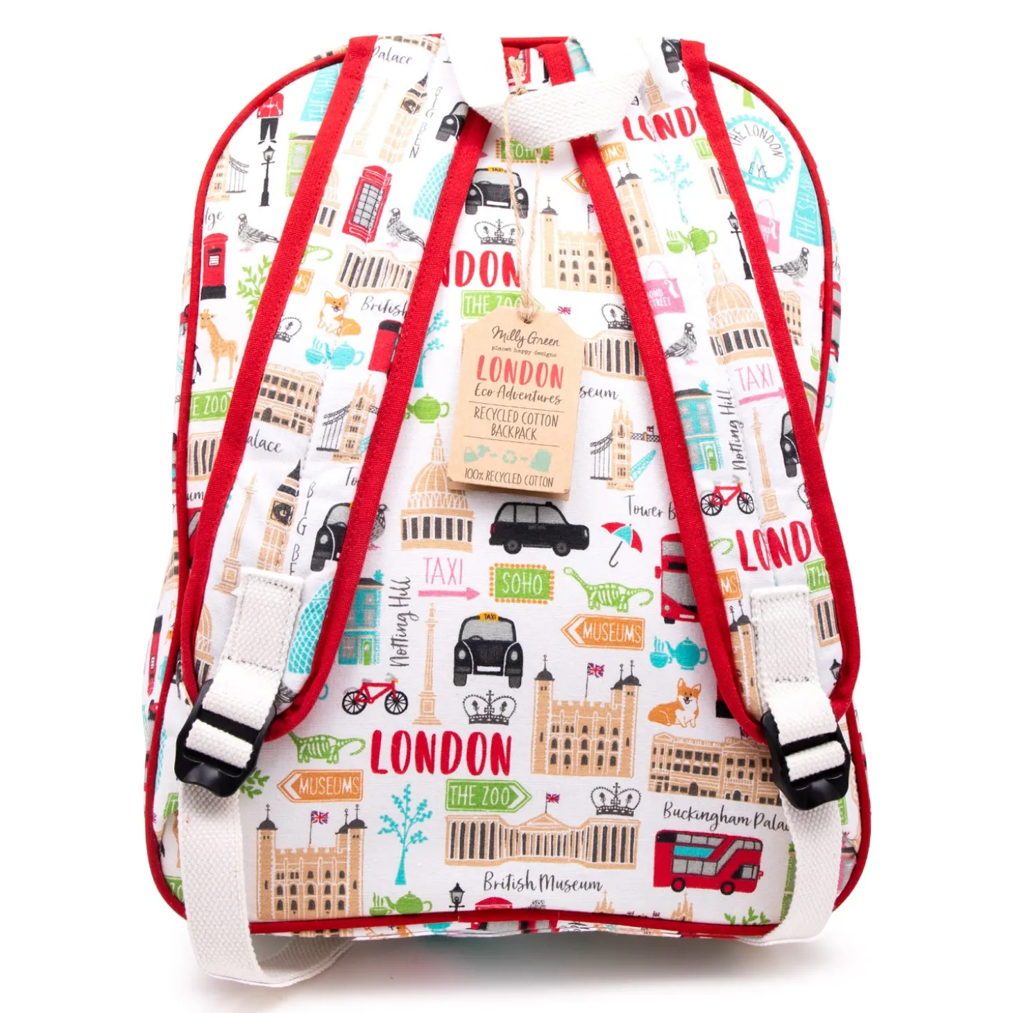 london_adventures_backpack_by_milly_green_1.webp Sale London Adventures Backpack by Bags | London Gifts