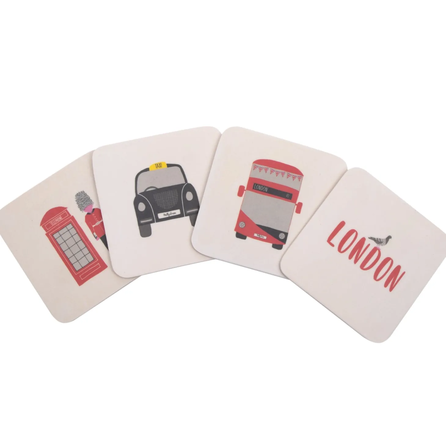 london_adventures_bamboo_coasters_set_by_milly_green_0.webp Flash Sale London Adventures Bamboo Coasters Set by Coasters | Eco-friendly Gifts