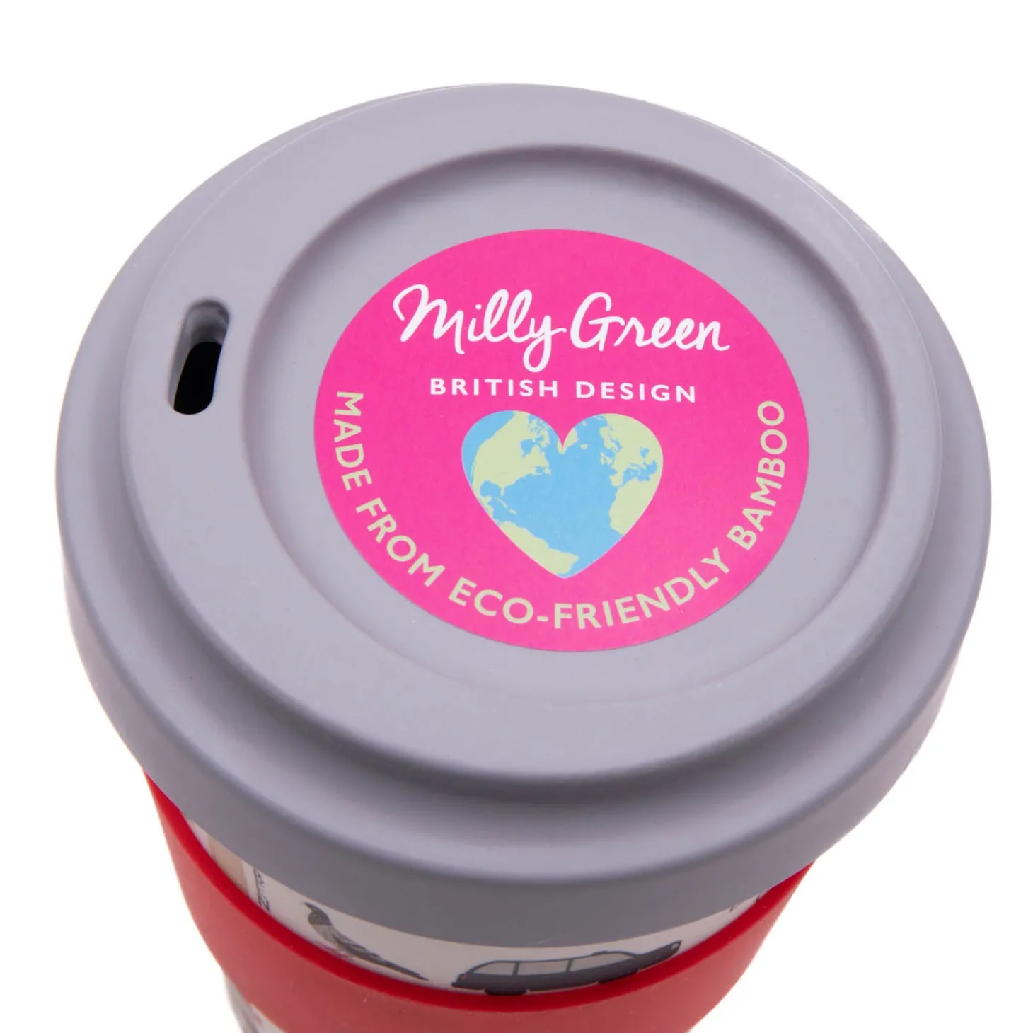 london_adventures_bamboo_travel_cup_by_milly_green_2.webp Sale London Adventures Bamboo Travel Cup by Mugs | Eco-friendly Gifts