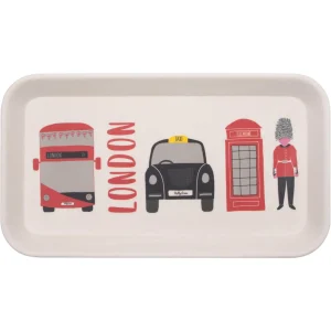 Online London Adventures Bamboo Tray by Eco-friendly Gifts | London Gifts