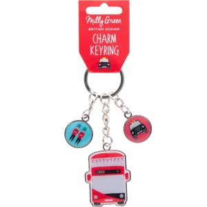 Cheap London Adventures Charms Key Ring by Keyrings | London Gifts