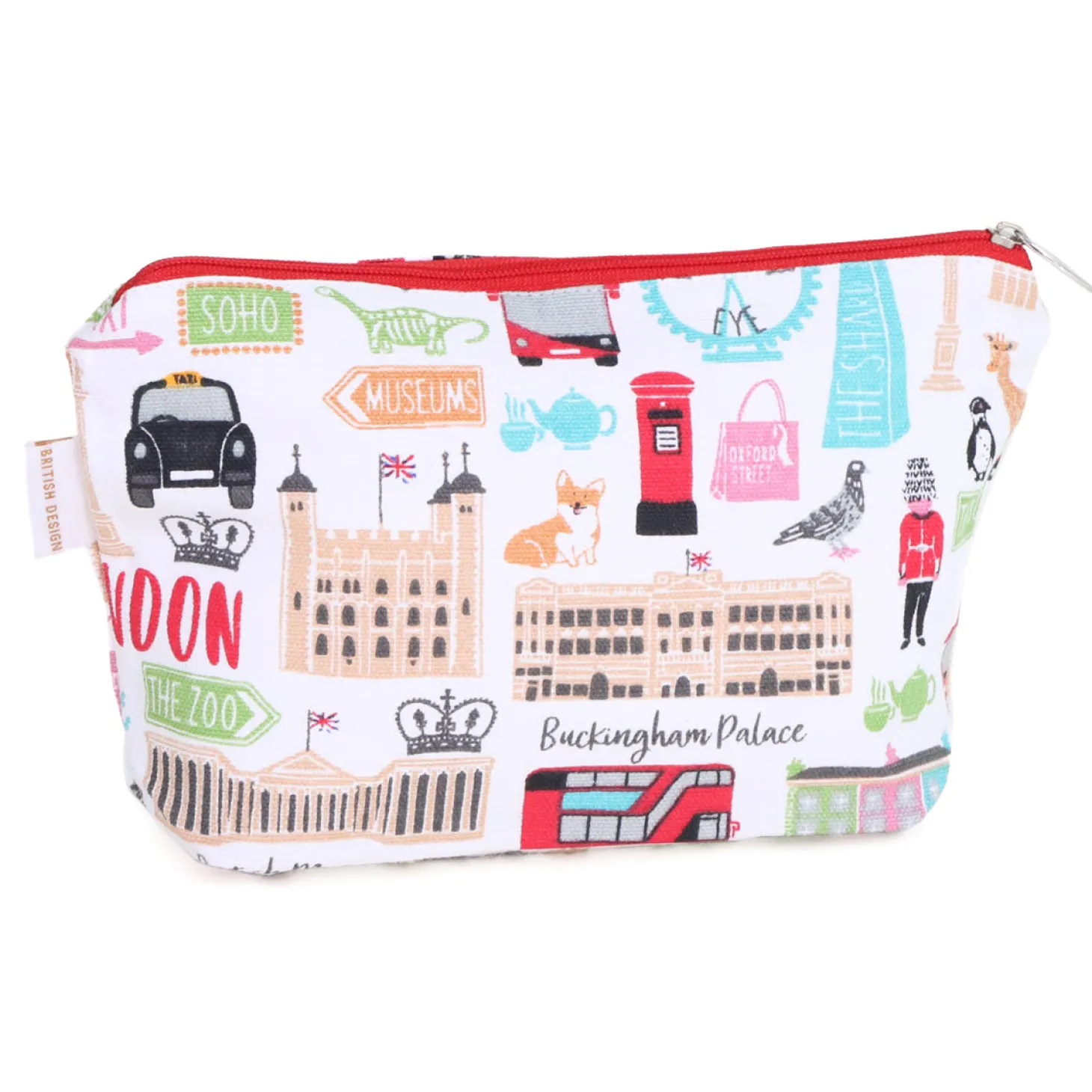 london_adventures_make_up_bag_by_milly_green_1.webp Best Sale London Adventures Make Up Bag by Makeup Bags | Bags