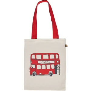 Discount London Bus & Telephone Cotton Bag by Bags | London Gifts