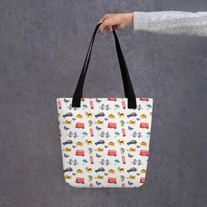 Flash Sale London Doodles - All Over Print - Tote Bag Bags | London Gifts