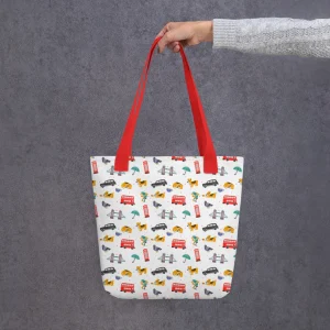 Flash Sale London Doodles - All Over Print - Tote Bag Bags | London Gifts