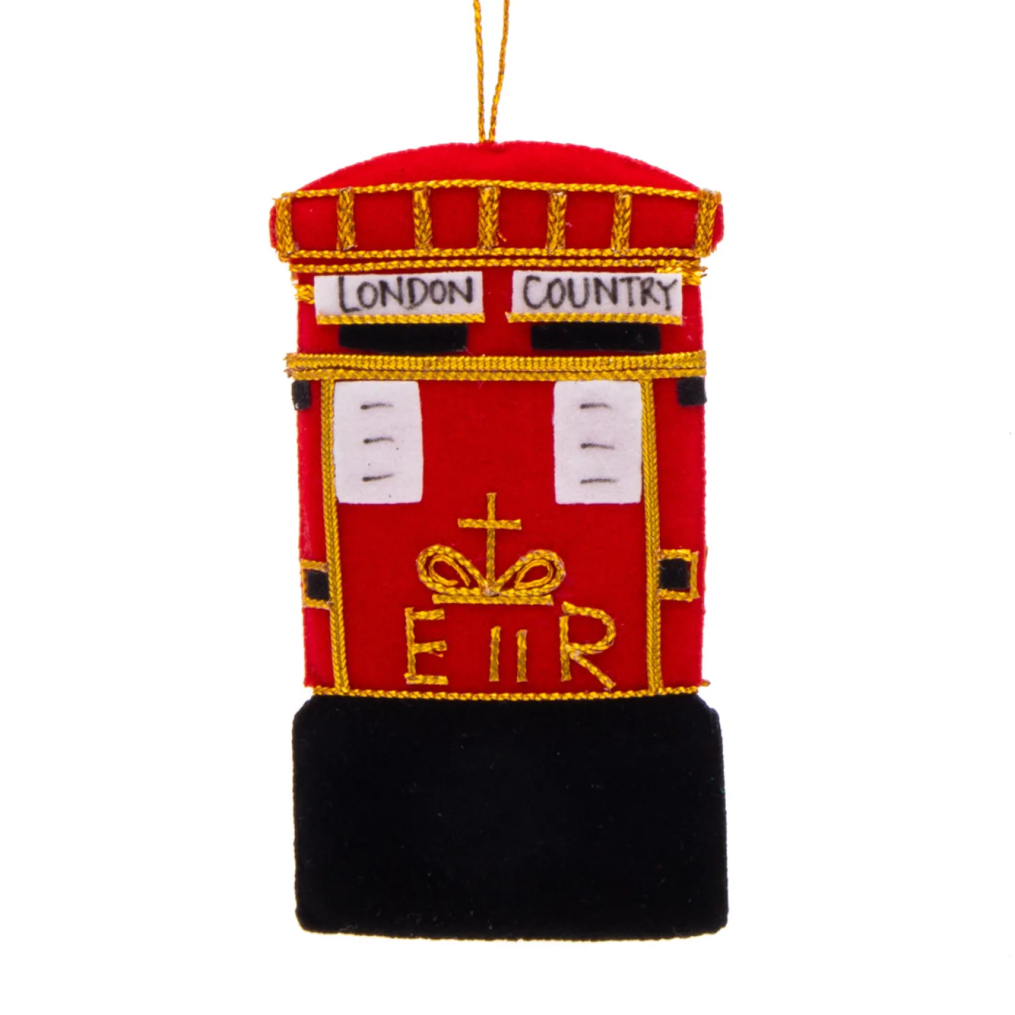 london_post_box_stitched_christmas_decoration_0.webp Sale London Post Box Stitched Christmas Decoration Christmas Decorations | Christmas Decorations