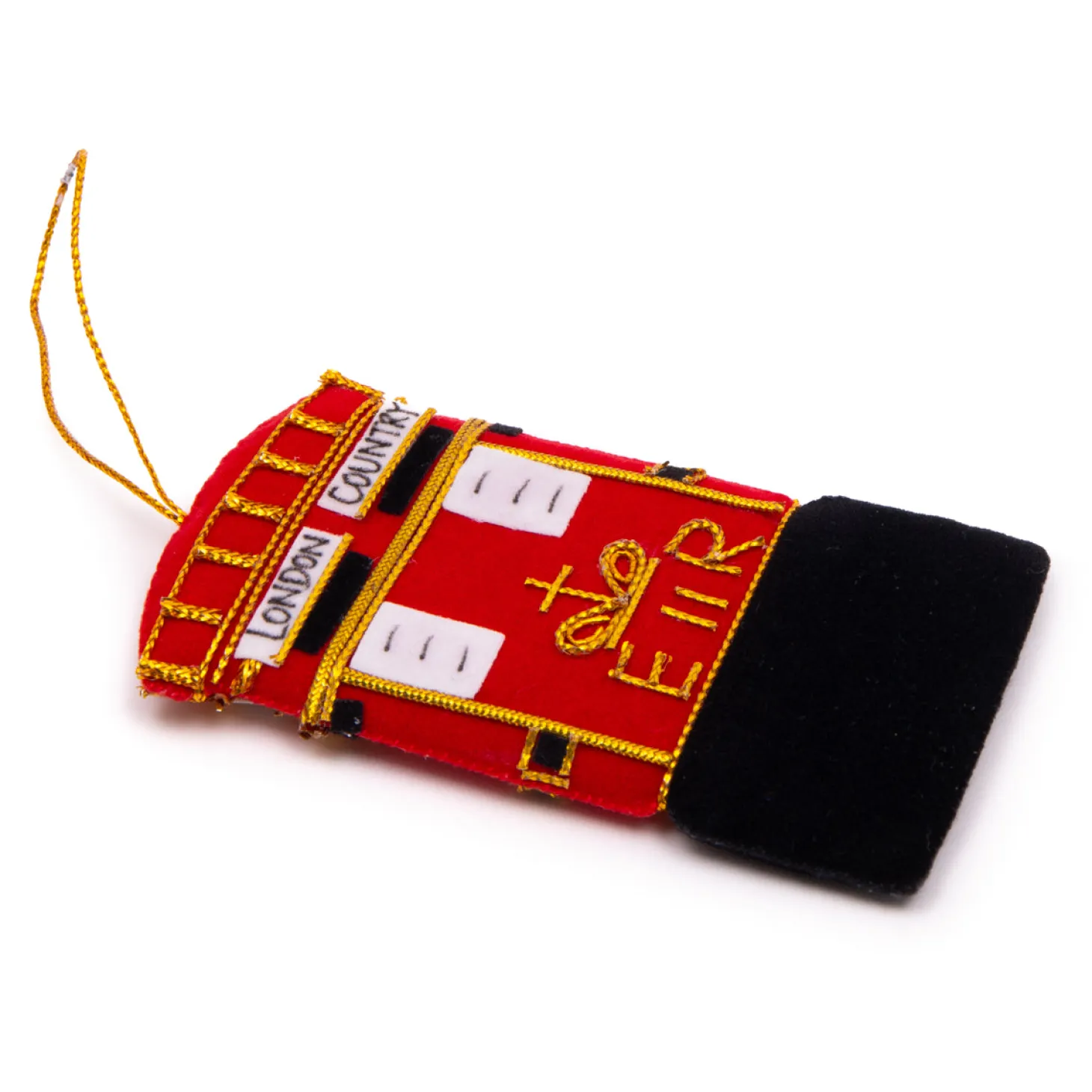 london_post_box_stitched_christmas_decoration_1.webp Sale London Post Box Stitched Christmas Decoration Christmas Decorations | Christmas Decorations