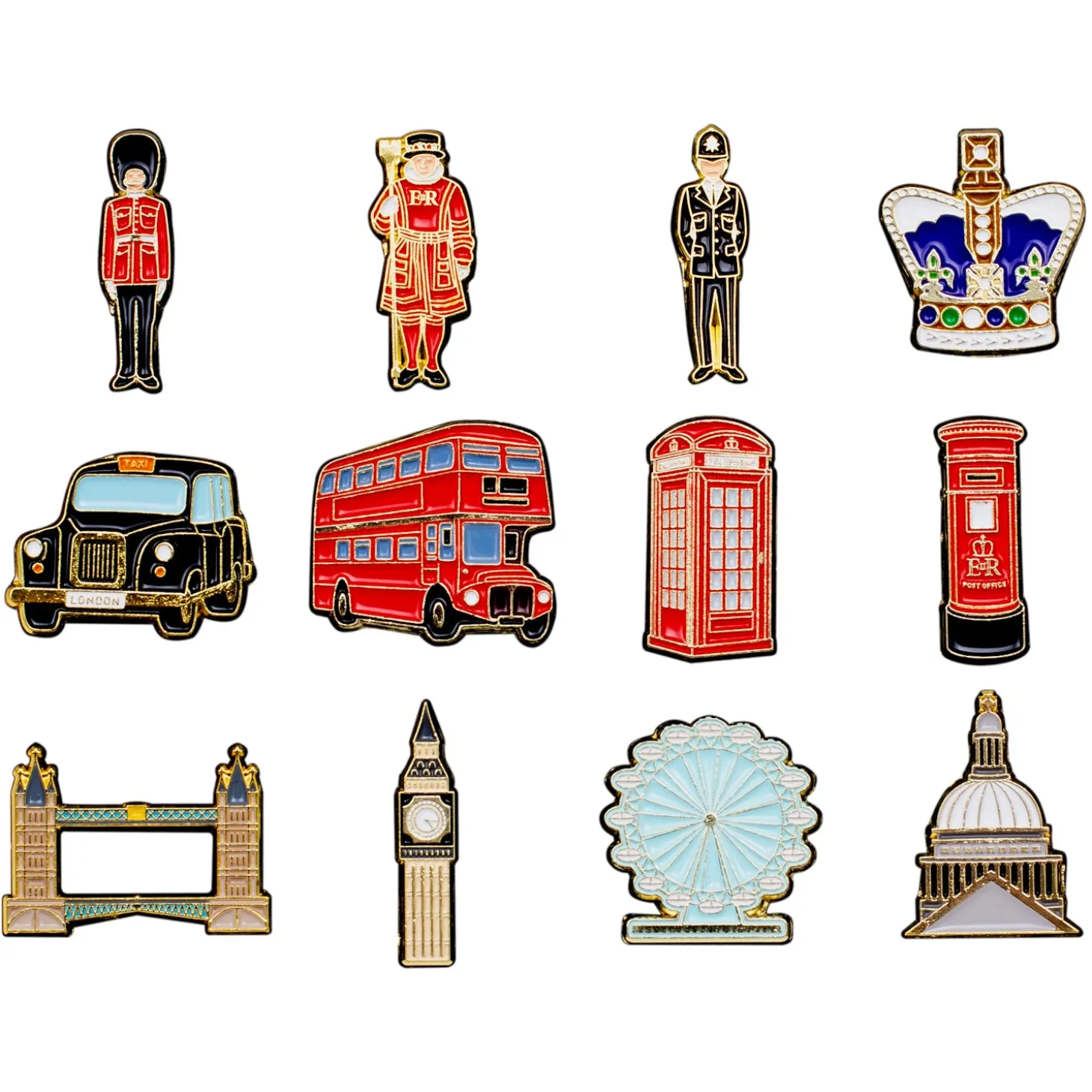 london_premium_enamel_pin_badge_set_0.webp Cheap London Premium Enamel Pin Badge Set Jewellery & Pins | Luxury Gifts