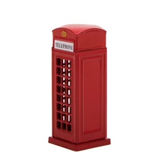 Flash Sale London Red Telephone Box Die Cast Model Kids Toys | Toys & Games