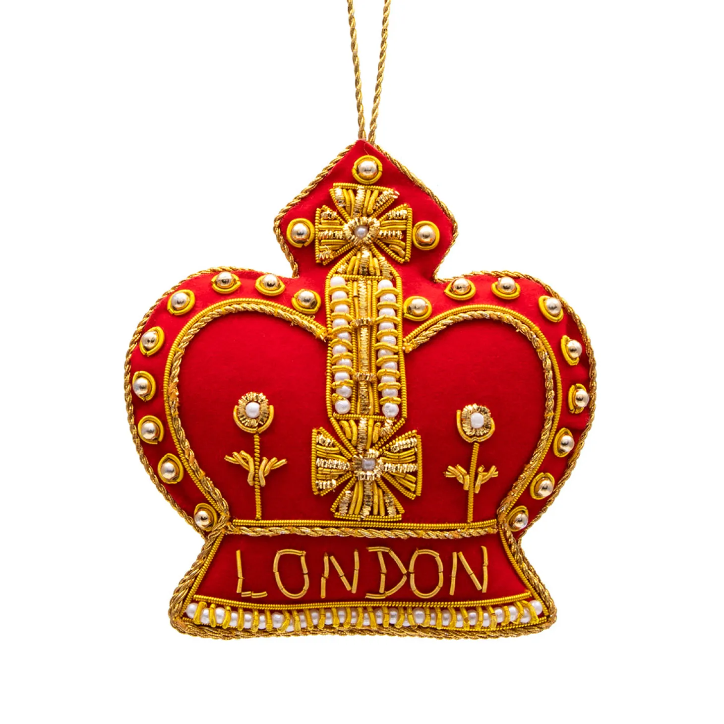 london_royal_crown_stitched_christmas_decoration__red_0.webp Discount London Royal Crown Stitched Christmas Decoration - Red Christmas Decorations | Christmas Decorations